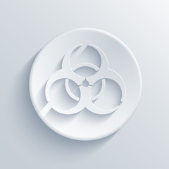 Vector light circle icon. Eps10