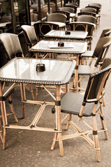 traditional Parisian coffee