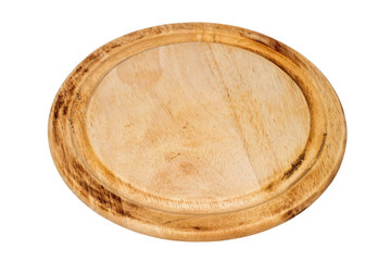 holzbrett schneidbrett alt rund