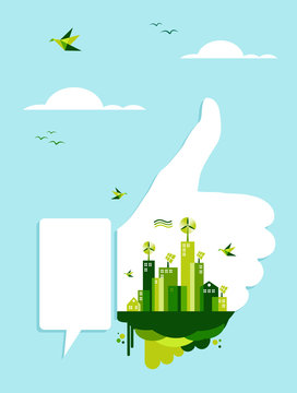 Go green like concept