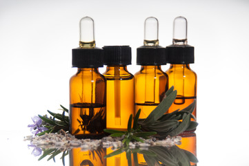 Essential oil with lavender and rosemary - 50824609
