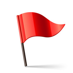 Vector Red Flag