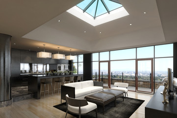 Modern living room interior | Design Loft 