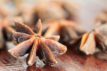 Anise, macro shot
