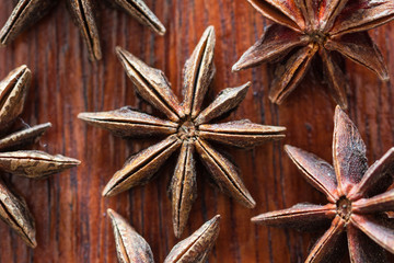 Anise, macro shot