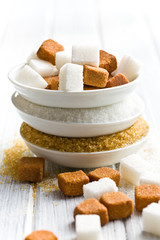 various types of sugar