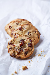 Homemade Cranberry Cookies 