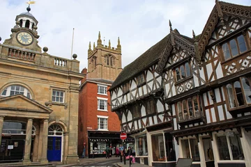 Fototapete Rund street in Ludlow © Jenny Thompson