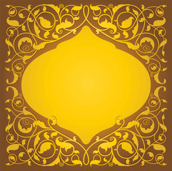 Islamic floral art in vector (EPS10)