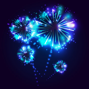 Vector firework