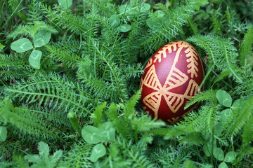 Easter Egg Croatian Naive Art · Free photo o