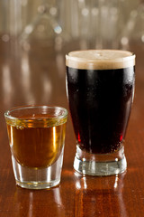 beer and a shot