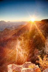 Alba sul Grand Canyon, USA