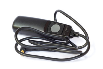 Fototapeta premium Remote Shutter on a white background
