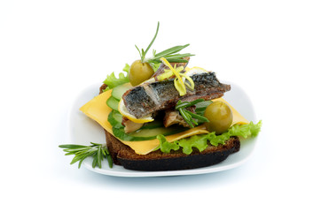 Smoked Sardines Snack