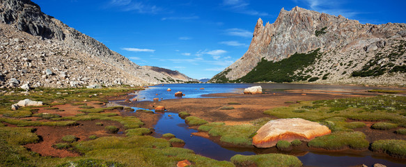 Tonchek lagoon, Bariloche, Patagonia, Argentina