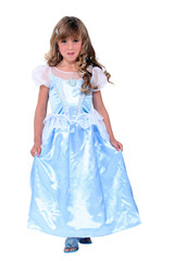little blonde girl dressed as princess © auremar