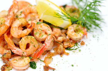 fired shrimps