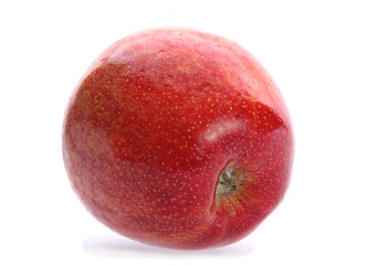Red apple fruit
