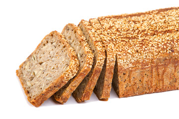 Homemade wholemeal bread
