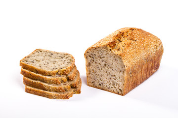 Homemade wholemeal bread