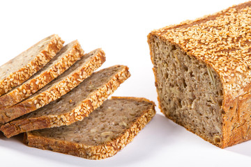 Homemade wholemeal bread