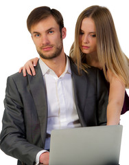 managers man and woman