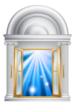 Marble door entrance