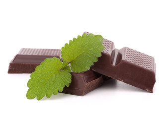 Chocolate bars stack