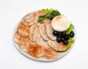 Tasty food.