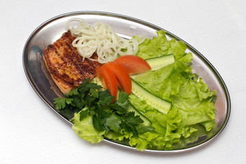 Tasty food.