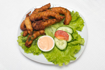 Tasty food.