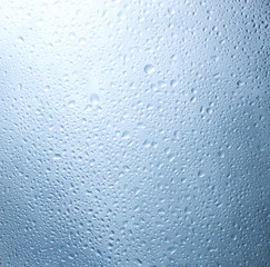 Drops of water.