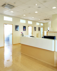 Büro Tresen mit Bürotüren