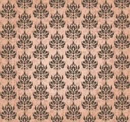seamless damask pattern