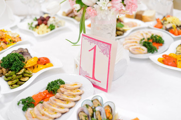 Pink Table Card