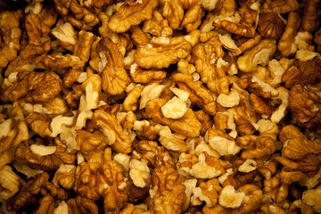 walnut seeds background