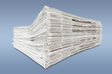 Zeitungsstapel