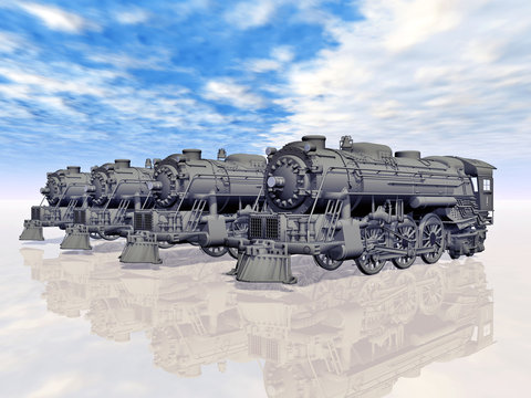 Alte Lokomotiven