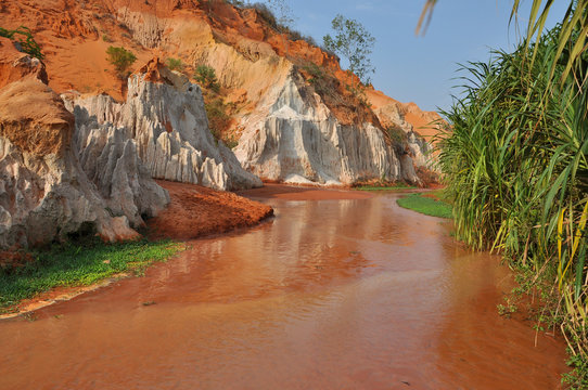 The Fairy stream near Mui Ne, Vietnam