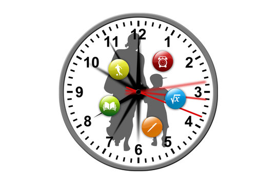 Rythmes Scolaires Horloge