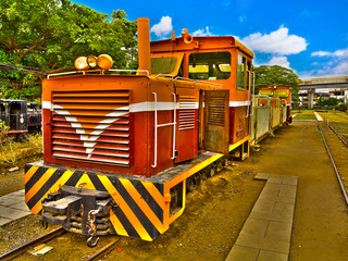 Locomotive Train HDR Image