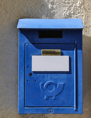 Boîte aux lettres ancienne.