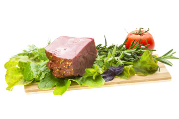Smoked beef