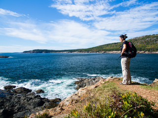 Hiking in Acadia National Park