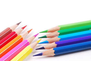 Fototapeta premium Colourful pencil