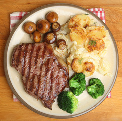 Sirloin Steak Dinner