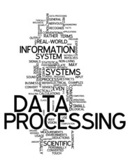 Word Cloud "Data Processing"