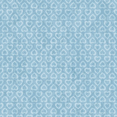 Retro Seamless Heart Polka Dot Pattern