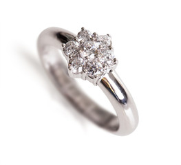 Close-up Of Diamond Ring